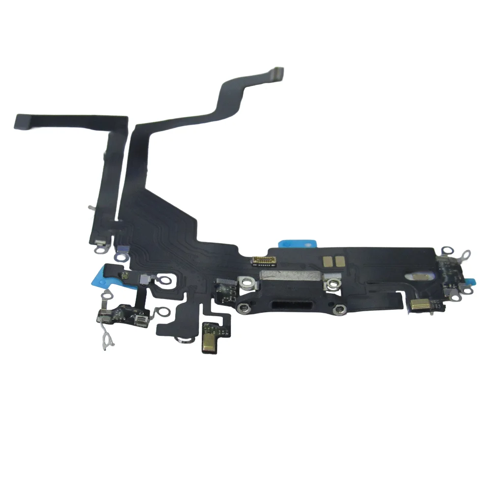 Flex De Carga Dock Conector Gold Para Iphone 14 Pro Max