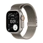Apple Watch Ultra 3 Gps + Cellular - Caixa Natural De Titânio – 49 Mm - Pulseira Natural Estilo Milanês De Titânio – G