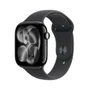 Apple Watch Series 11, 46mm, Brilhante GPS + Celular, Pulseira Esportiva Preta P/M