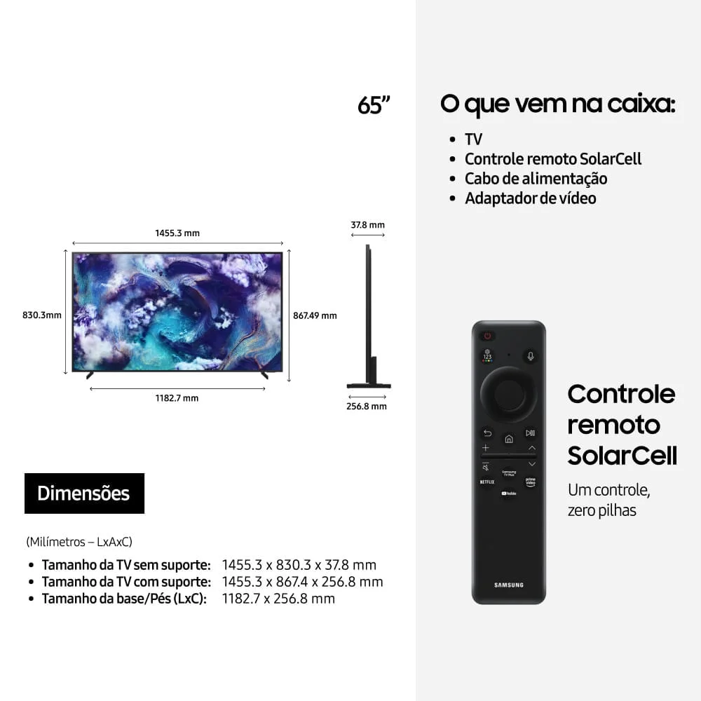 Samsung Vision Ai Tv 65” Neo QLED 8k Qn900f + Soundbar Hw-q800f Kit