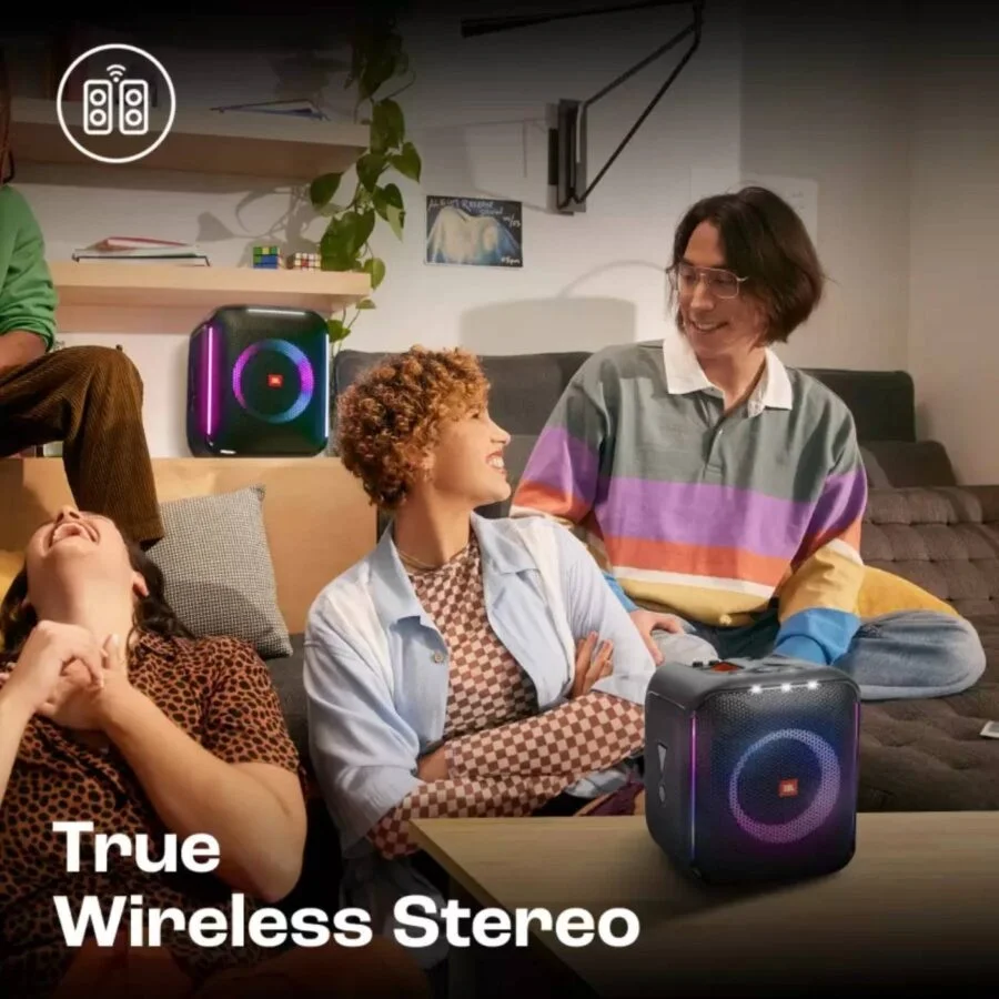 Caixa De Som Jbl Partybox Encore Bluetooth + Microfone - preto