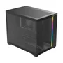 Gabinete Gamer Redragon Wideload Mini Lite RGB Sem Fans Preto