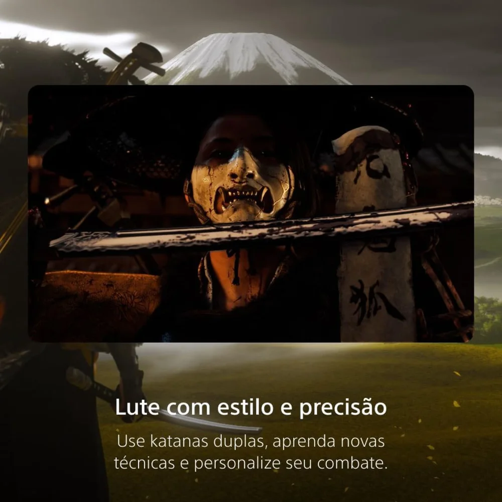 Jogo Ghost Of Yotei Midia Fisica Ps5   Lacrado Pt Br