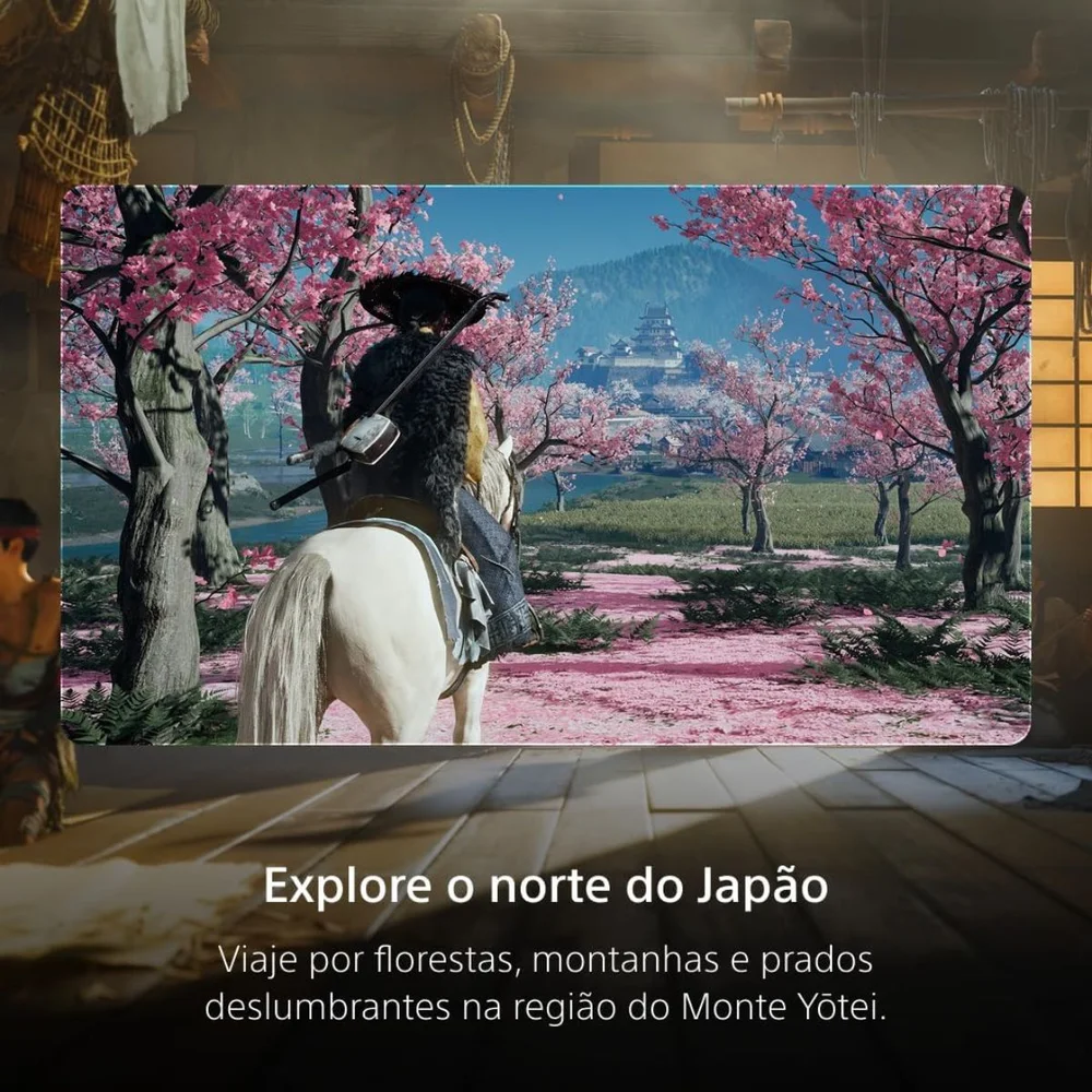 Jogo Ghost Of Yotei Midia Fisica Ps5   Lacrado Pt Br