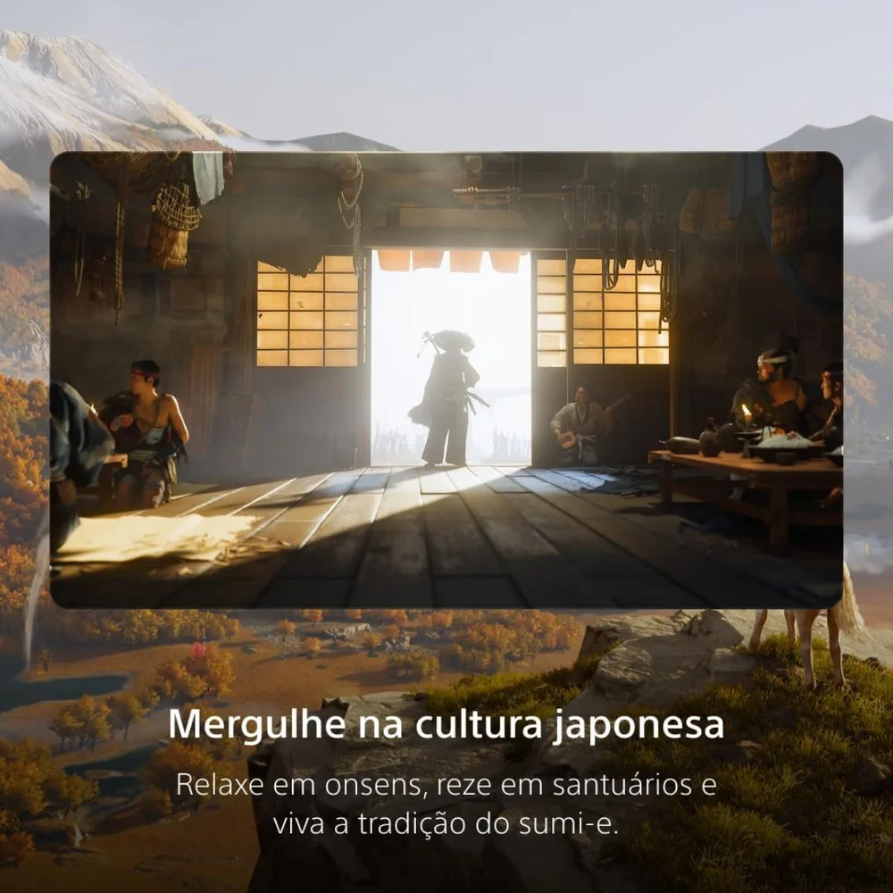 Jogo Ghost Of Yotei Midia Fisica Ps5   Lacrado Pt Br