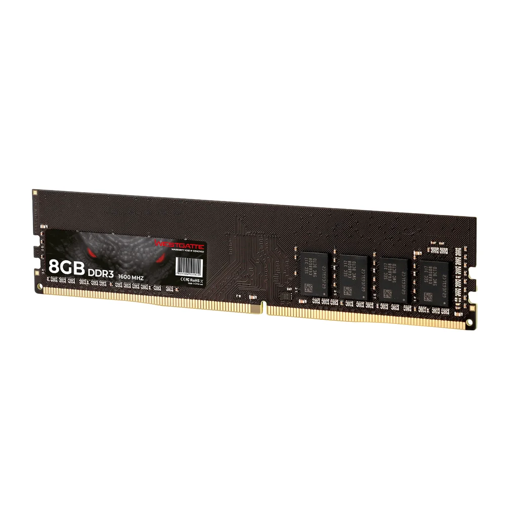 Memória Ram Westgatte 8GB Ddr3 1600mhz 1.5v Para PC Memória Ram Westgatte 8GB Ddr3 1600mhz 1.5v Para PC