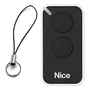 Controle Remoto Peccinin Nice Inti Nero Para Portão Eletrônico 433mhz Com Pilha Inclusa Alta Performance Cor:preto1