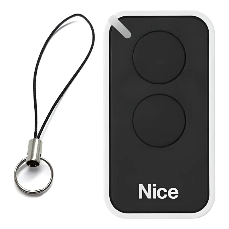 Controle Remoto Peccinin Nice Inti Nero Para Portão Eletrônico 433mhz Com Pilha Inclusa Alta Performance Cor:preto1