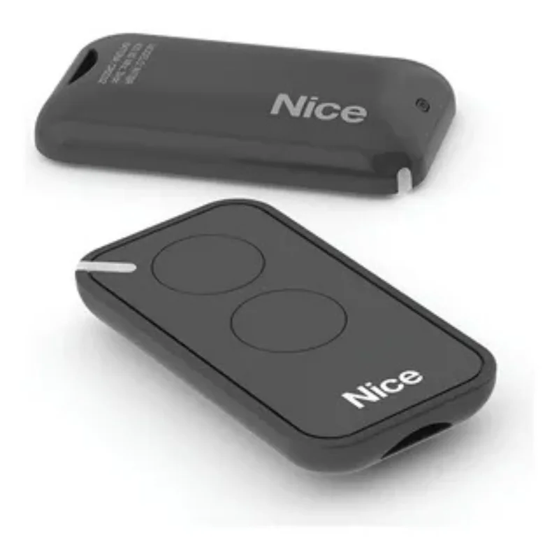 Controle Remoto Peccinin Nice Inti Nero Para Portão Eletrônico 433mhz Com Pilha Inclusa Alta Performance Cor:preto1