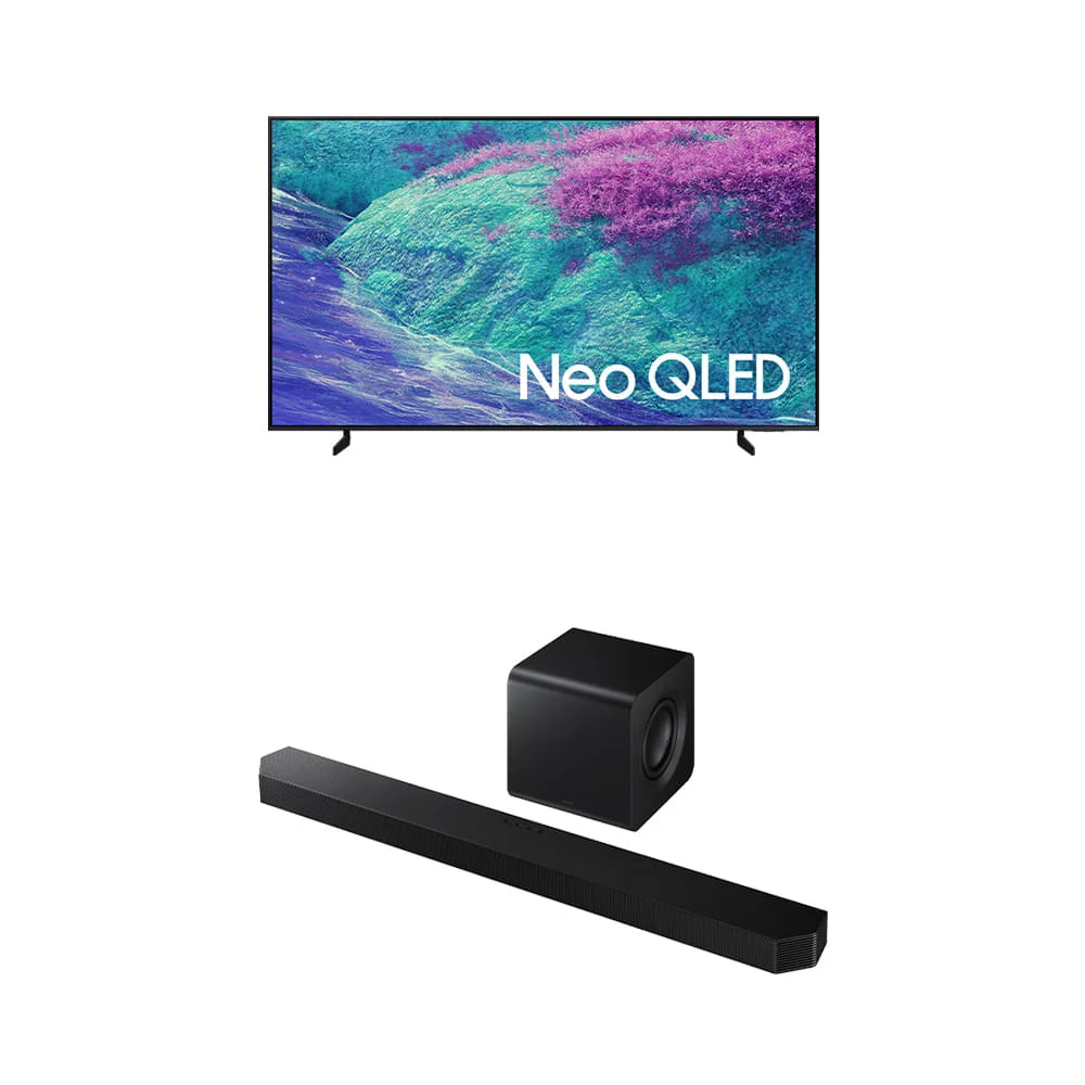 Samsung Vision Ai Tv 65” Neo QLED 4k Qn1ef + Soundbar Hw-q800f Kit