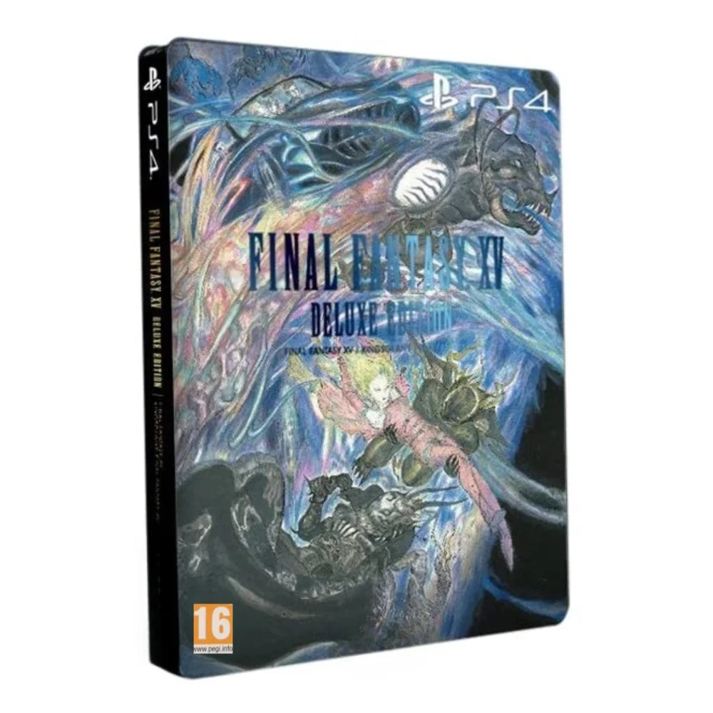 Jogo Final Fantasy 15 Deluxe Edition Steelbook Ps4 Jogo Final Fantasy 15 Deluxe Edition Steelbook Ps4