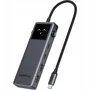 Adaptador Multiportas Ugreen 7 Em 1 P/ Usb-c 4k60hz, Preto