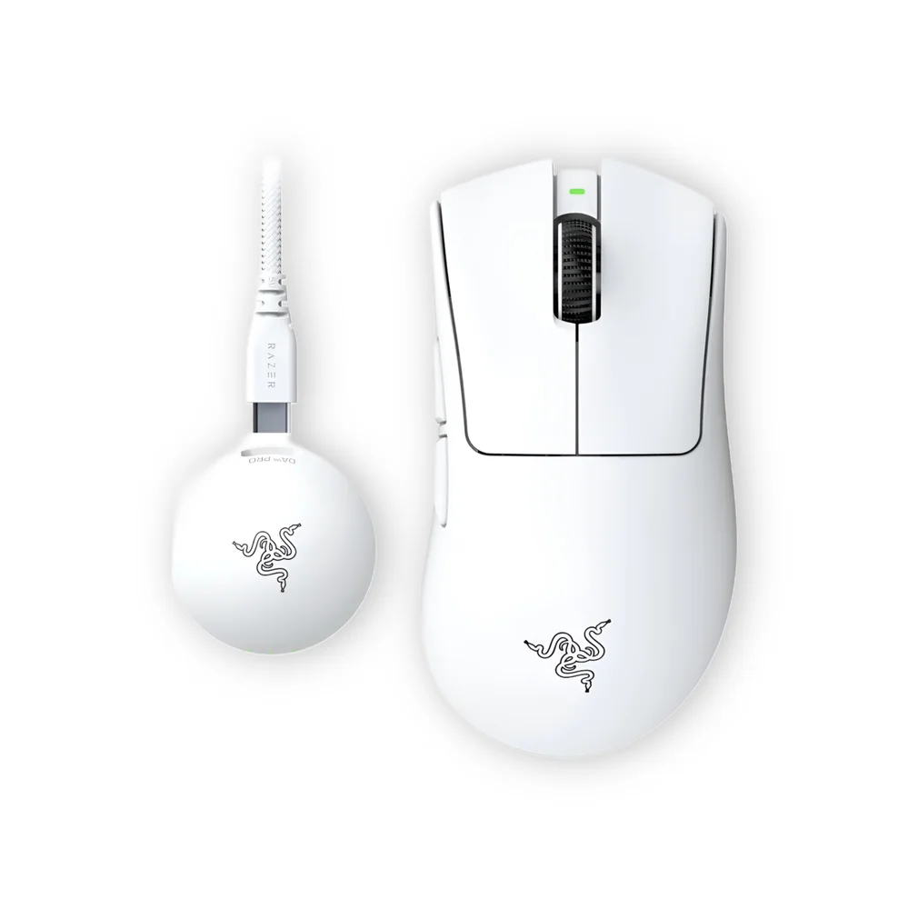 Razer DEATHADDER V4 PRO ホワイト Produtos com até 15 OFF no PIX KaBuM
