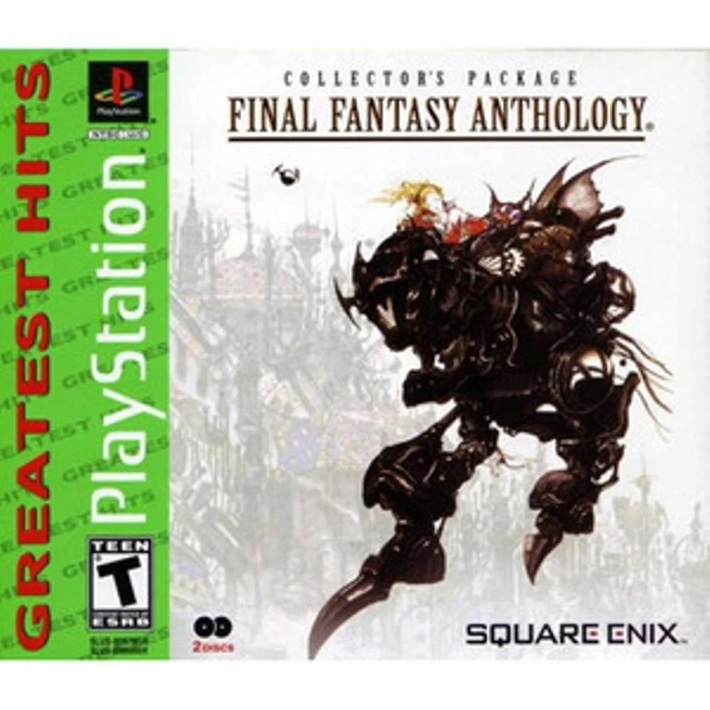 Jogo Final Fantasy Anthology (greatest Hits) Ps Jogo Final Fantasy Anthology (greatest Hits) Ps