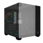 Gabinete Gamer Aquário Bluecase Bg-059bbx Vegas - Vidro Panorâmico - Micro Atx - Preto