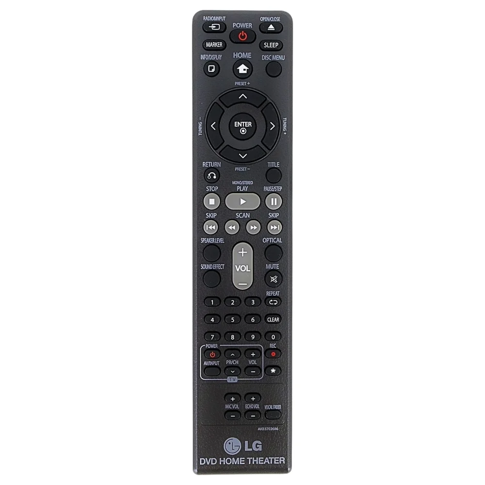 Controle Remoto Home Theater Xboom Lhd687 Lg Akb37026864