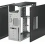 Gabinete Atx Cx-2d67 Sem Fonte Preto Baias 4/5.25 + 1/3.5 Ext