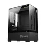 Gabinete Clanm Night Megalon Micro-ATX Mini Tower Preto
