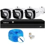 Kit Cftv 3 Câmeras Ip Vipc 1230b Intelbras Nvd 1404p S/hd