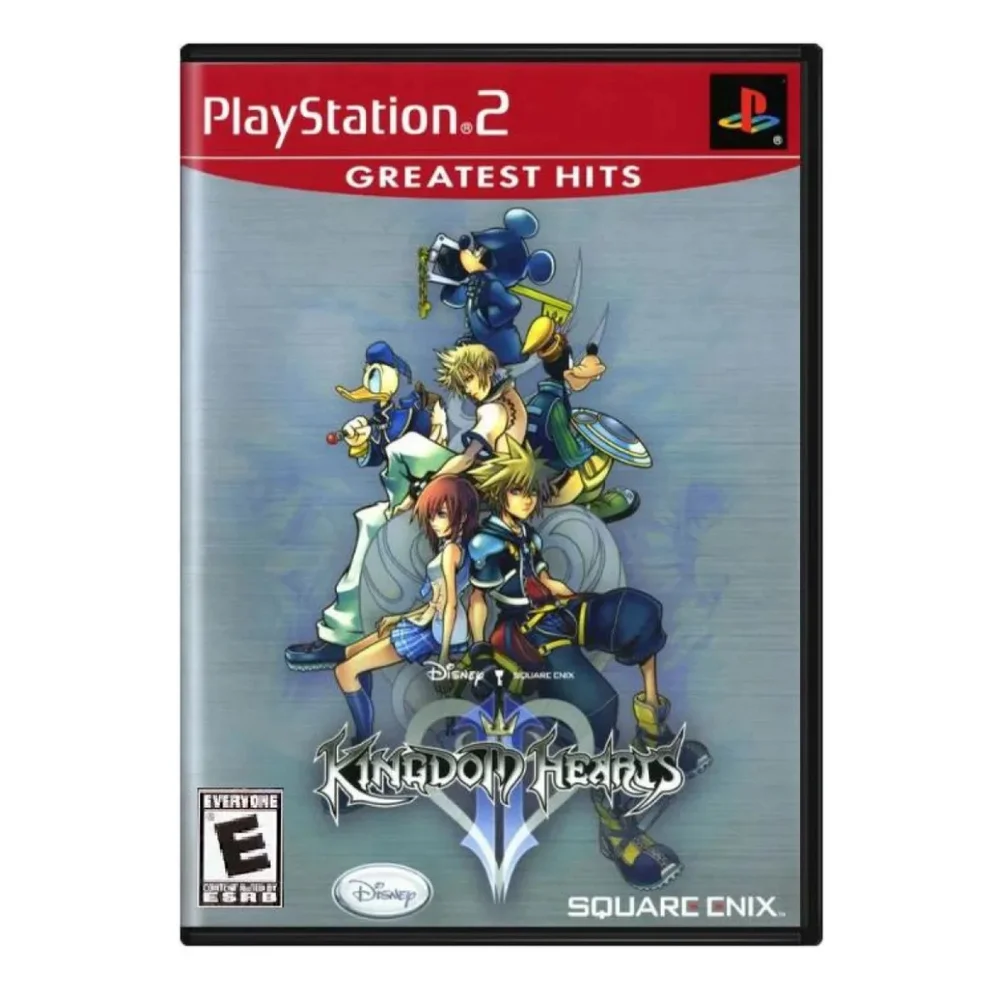 Jogo Kingdom Hearts Ii Ps2 Amerciano Lacrado Jogo Kingdom Hearts Ii Ps2 Amerciano Lacrado