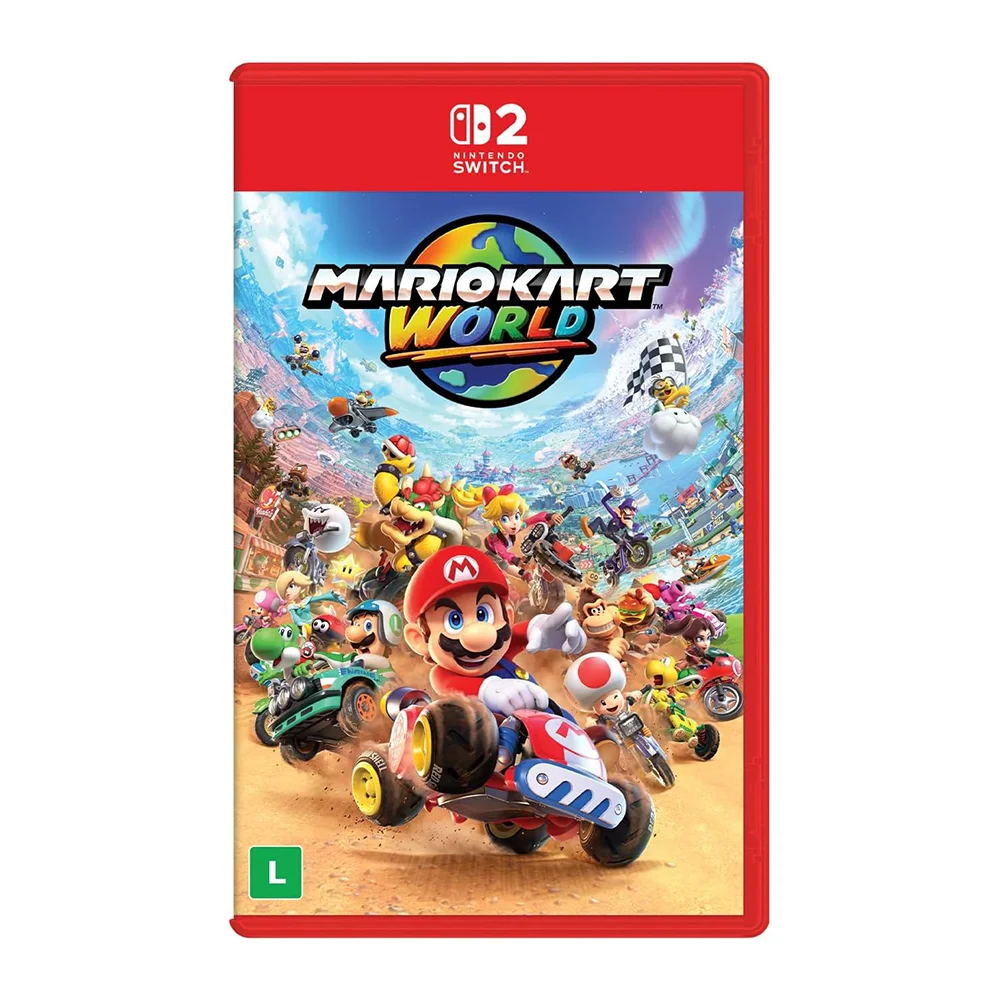Jogo Mario Kart World - Nintendo Switch 2 Jogo Mario Kart World - Nintendo Switch 2