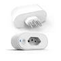 Tomada Inteligente Wi Fi Bivolt Smart Plug Com Monitor De Consumo Automação Residencial 16a