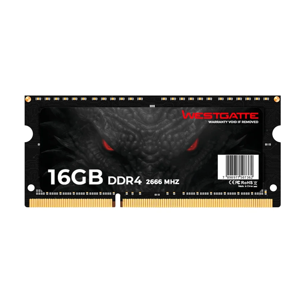 Memória Ram Ddr4 16gb 2666mhz Westgatte Notebook