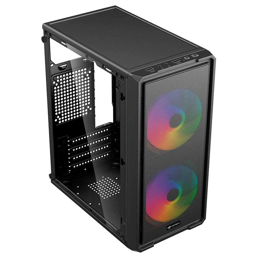 Gabinete Gamer C3tech Mt-g40bk Sem Fonte Preto Gabinete Gamer C3tech Mt-g40bk Sem Fonte Preto