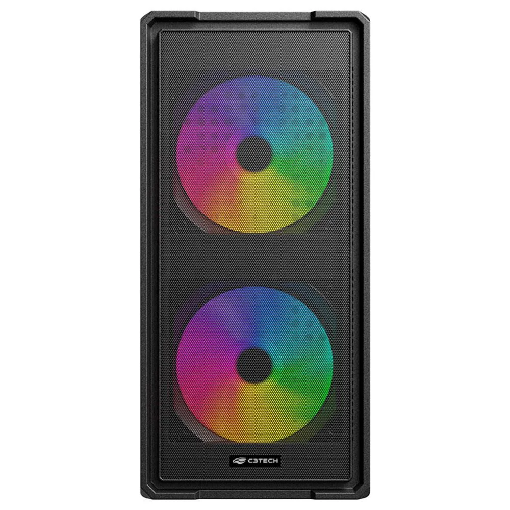 Gabinete Gamer C3tech Mt-g40bk Sem Fonte Preto Gabinete Gamer C3tech Mt-g40bk Sem Fonte Preto