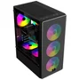 Gabinete Gamer C3tech Mt-g130bk, Lateral Em Vidro, Filtro Anti-poeira, Usb 3.0, Micro Atx - Preto