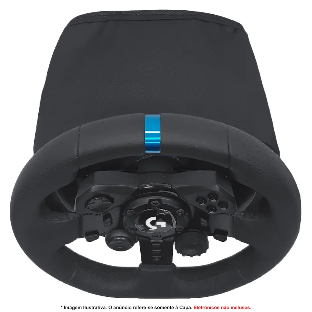 Capa Protetora Qualicapas Compatível Com Bases G25 G27 G29 G920 G923 Simulador Gamer Logitech Capa Protetora Qualicapas Compatível Com Bases G25 G27 G29 G920 G923 Simulador Gamer Logitech