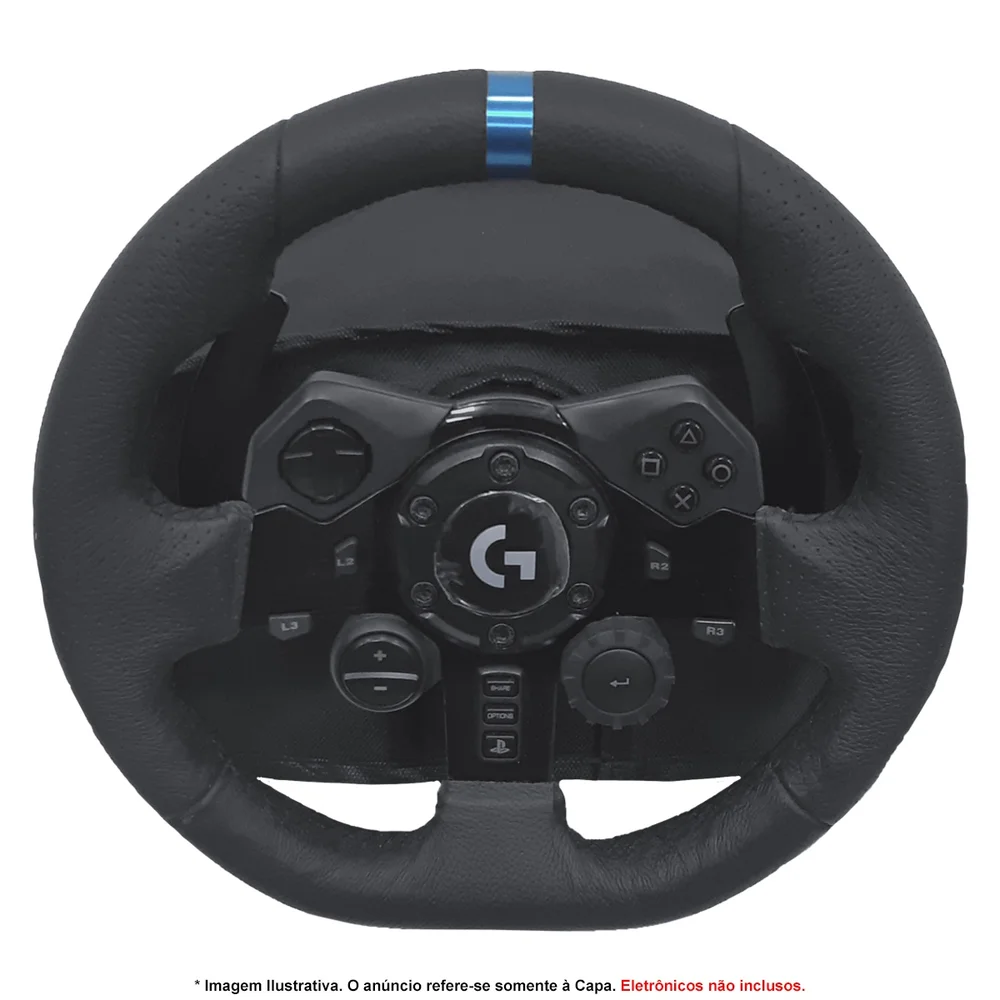 Capa Protetora Qualicapas Compatível Com Bases G25 G27 G29 G920 G923 Simulador Gamer Logitech Capa Protetora Qualicapas Compatível Com Bases G25 G27 G29 G920 G923 Simulador Gamer Logitech