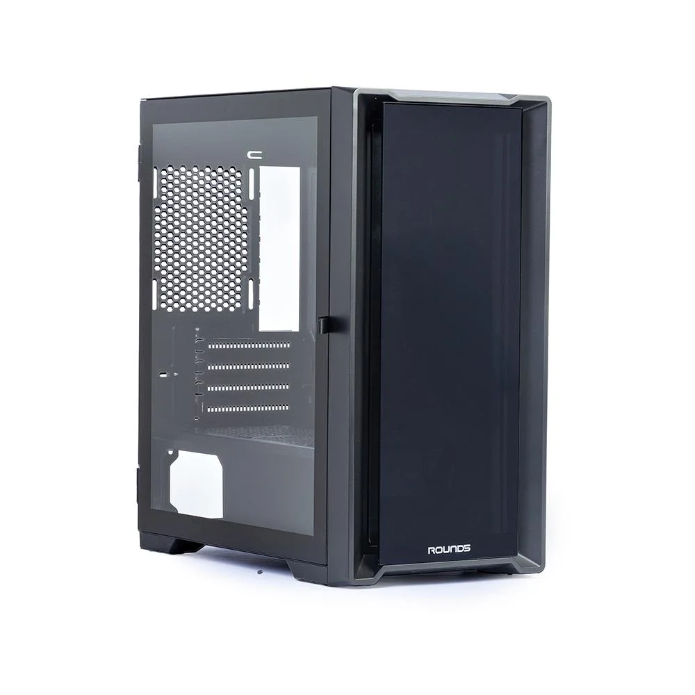 Gabinete Gamer Round5 Astra Mid Tower M-atx Sem Fan Vidro Preto Gabinete Gamer Round5 Astra Mid Tower M-atx Sem Fan Vidro Preto
