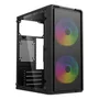 Gabinete Gamer Matx Bg-065 Zone Vidro Temperado Frente Mesh 2 Fans Rainbow