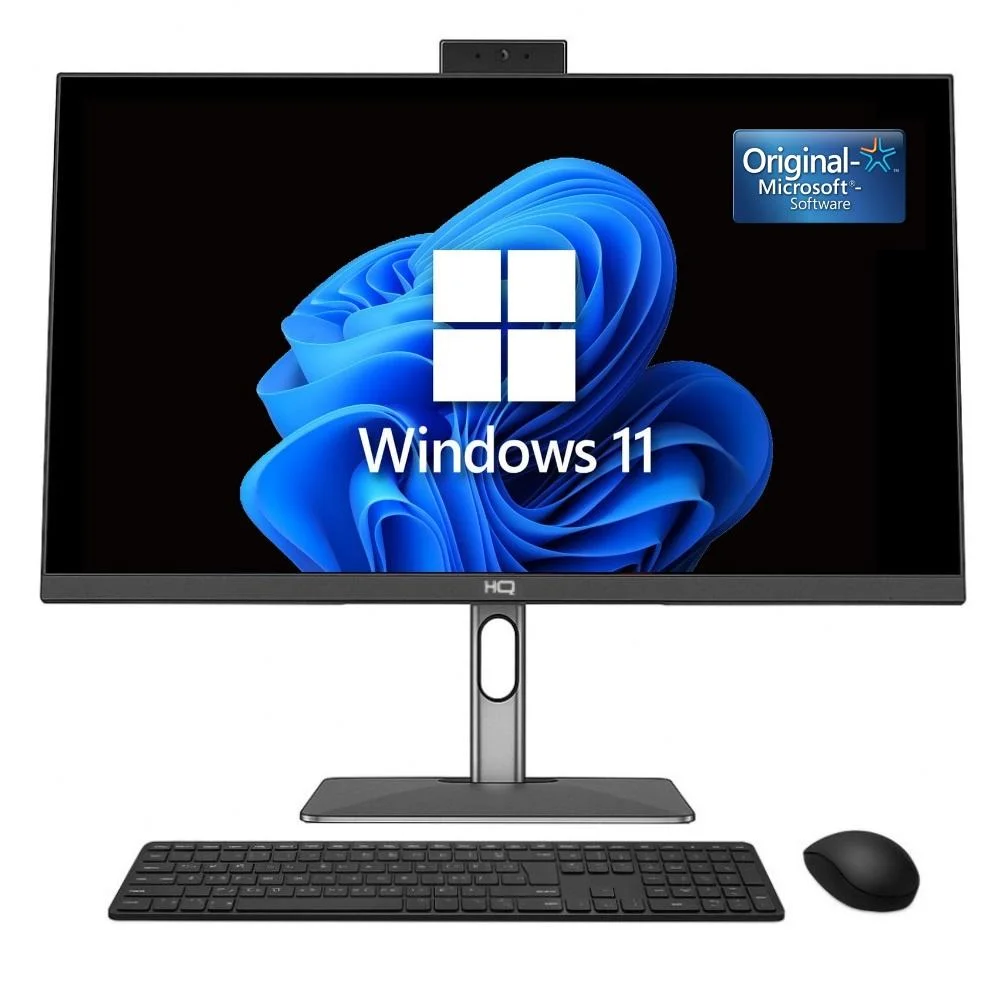 "Computador All In One 24"", Intel Core i5 11400 11ª Geração, 8GB Ddr4, SSD 256gb, WINDOWS 11  , Webcam, Wifi, Bluetooth, Hq Silver Aihqp-009" em Campinas