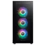 Gabinete Gamer Thermaltake Divider 300 Tg ARGB Preto C/ 2 Fans - Ca-1s2-00m1wn-01