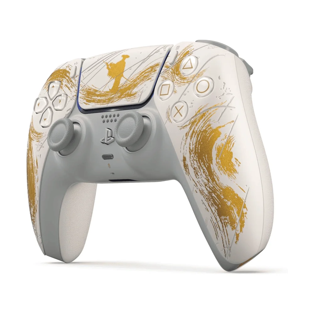 Controle Sem Fio Dualsense Ouro Ghost Of Yōtei Sony - Ps5 Controle Sem Fio Dualsense Ouro Ghost Of Yōtei Sony - Ps5