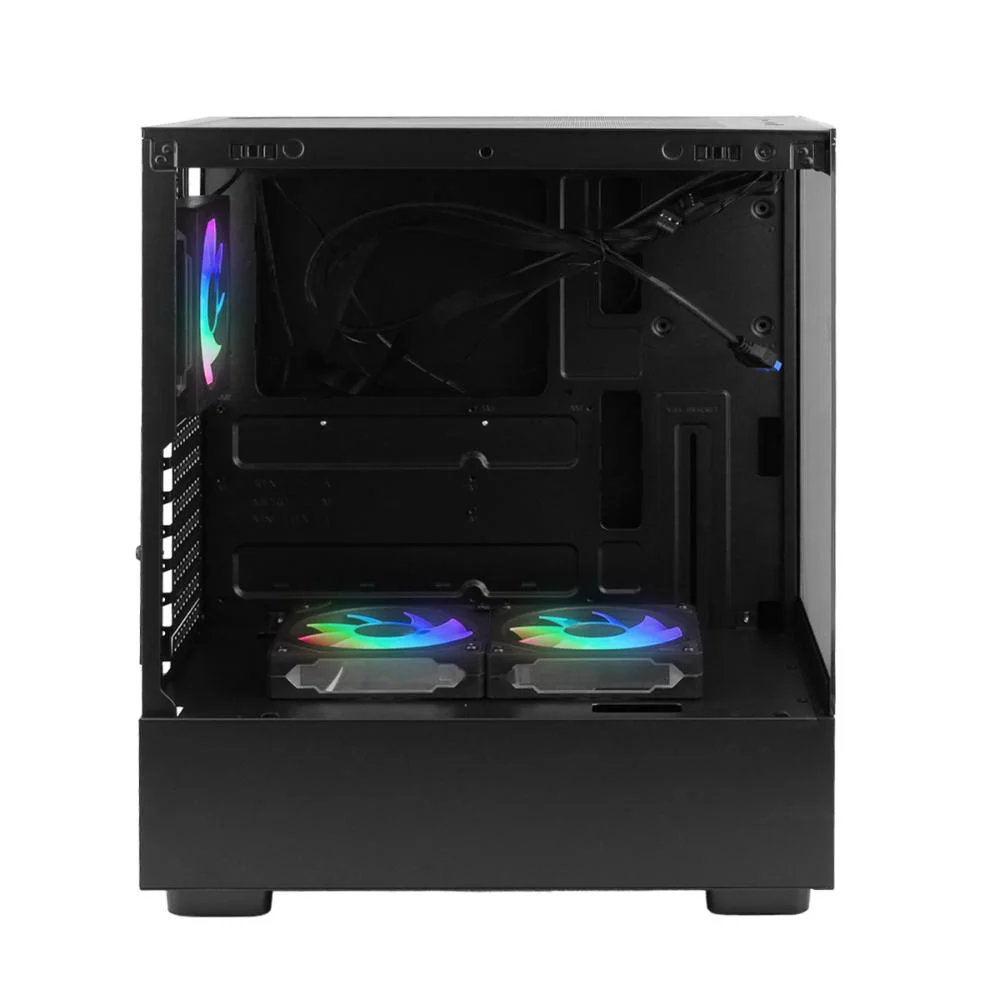 Gabinete Gamer Atx 3 Fans RGB Vidro Temperado Compatível Water Cooler 240mm Gabinete Gamer Atx 3 Fans RGB Vidro Temperado Compatível Water Cooler 240mm