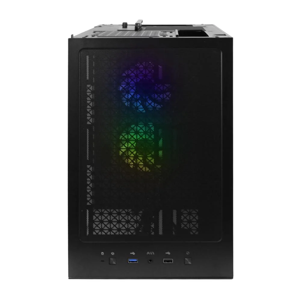 Gabinete Gamer Atx 3 Fans RGB Vidro Temperado Compatível Water Cooler 240mm Gabinete Gamer Atx 3 Fans RGB Vidro Temperado Compatível Water Cooler 240mm