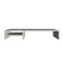 Suporte Para Monitor Setup Game Home Office 80x20x15 Branco