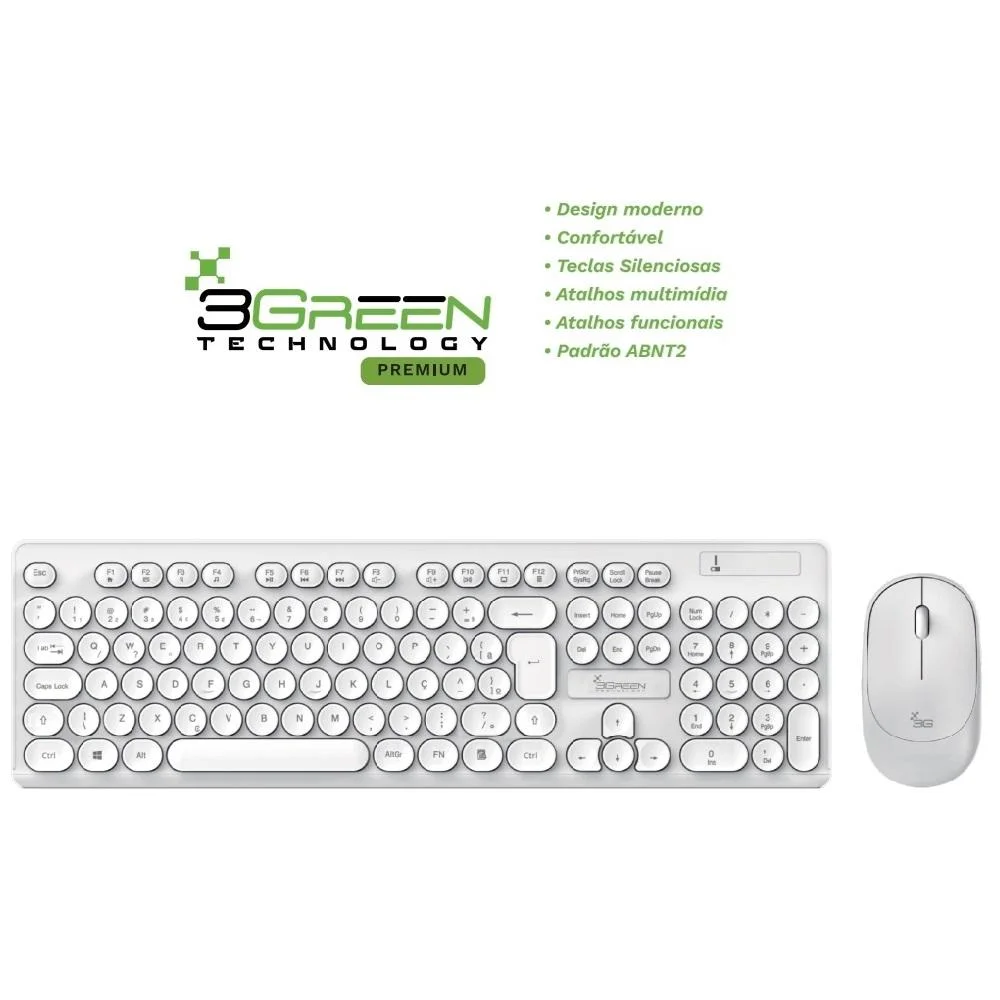 "Computador All In One 24"" Branco, Intel i3 9100, 8GB Ddr4, SSD 512gb, WINDOWS 11  , Webcam, Wi-fi, 3green Unique" em Campinas - foto 3