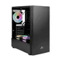 Gabinete Gamer Mid Tower Atx RGB 3 Fans Vidro Temperado Usb 3.0
