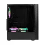 Gabinete Gamer Mid Tower Atx RGB 3 Fans Vidro Temperado Usb 3.0