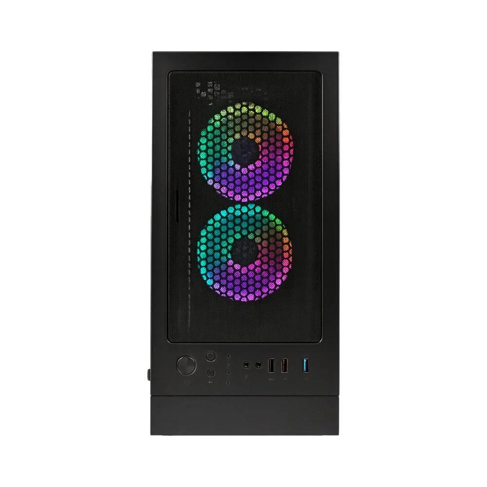 Gabinete Gamer Mid Tower Atx RGB 3 Fans Vidro Temperado Usb 3.0 Gabinete Gamer Mid Tower Atx RGB 3 Fans Vidro Temperado Usb 3.0