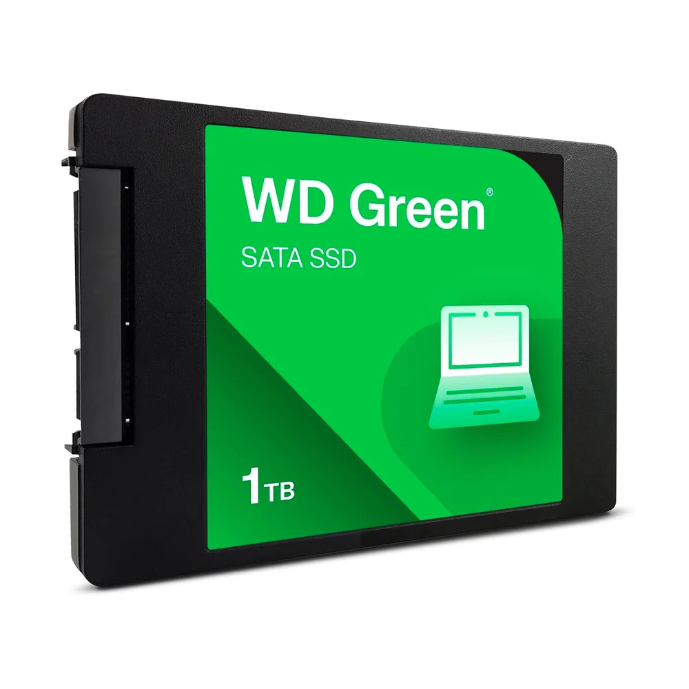 SSD Wd Green 1TB Sata3 2.5 Velocidade 545mbs Pra PC Notebook SSD Wd Green 1TB Sata3 2.5 Velocidade 545mbs Pra PC Notebook