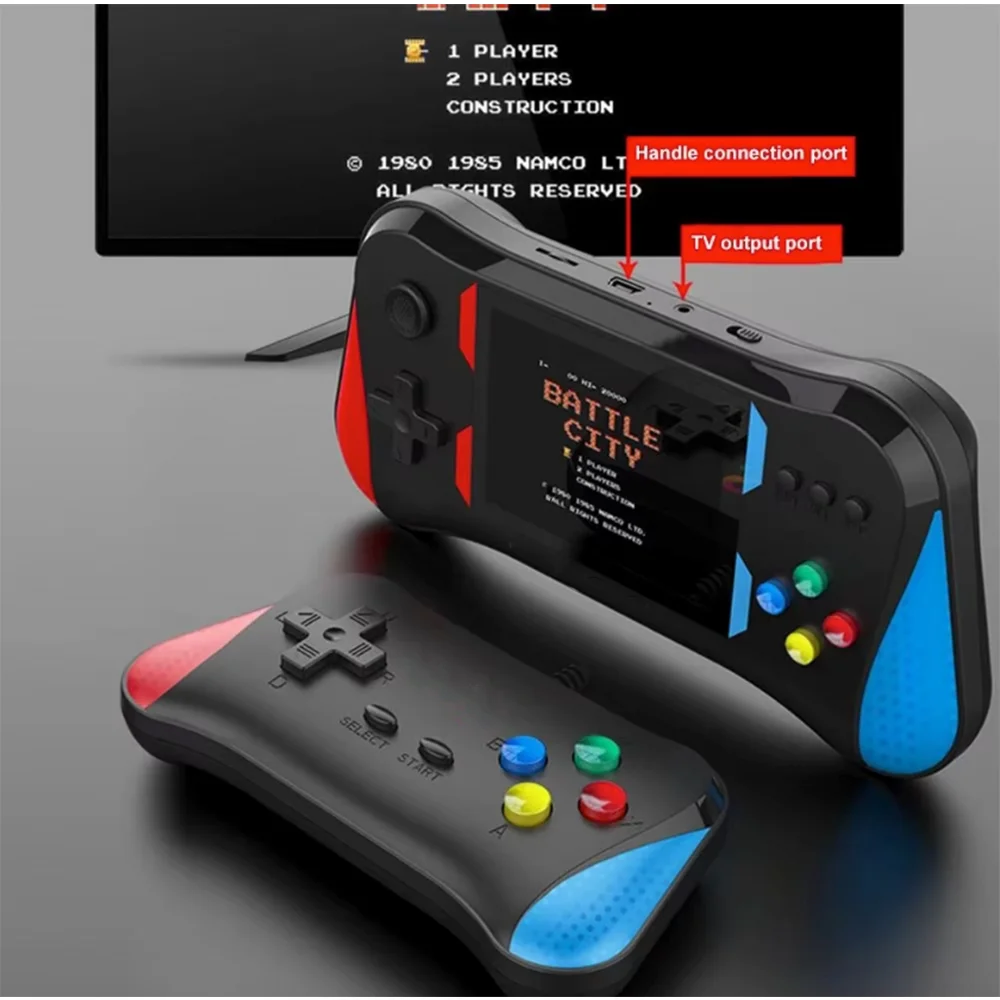 Console De Vídeo Game Portátil Retrô X7m – Tela Ips 3,5" • Saída Hd/av • 500 Jogos • Bateria 1200mah Console De Vídeo Game Portátil Retrô X7m – Tela Ips 3,5" • Saída Hd/av • 500 Jogos • Bateria 1200mah