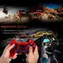 Controle Compatível Com Ps2 Doubleshock  Transparente Verde