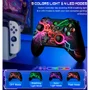 Controle Sem Fio Knup Gm032 Gaming RGB – Bluetooth • Vibratório • Android/ios/switch/pc