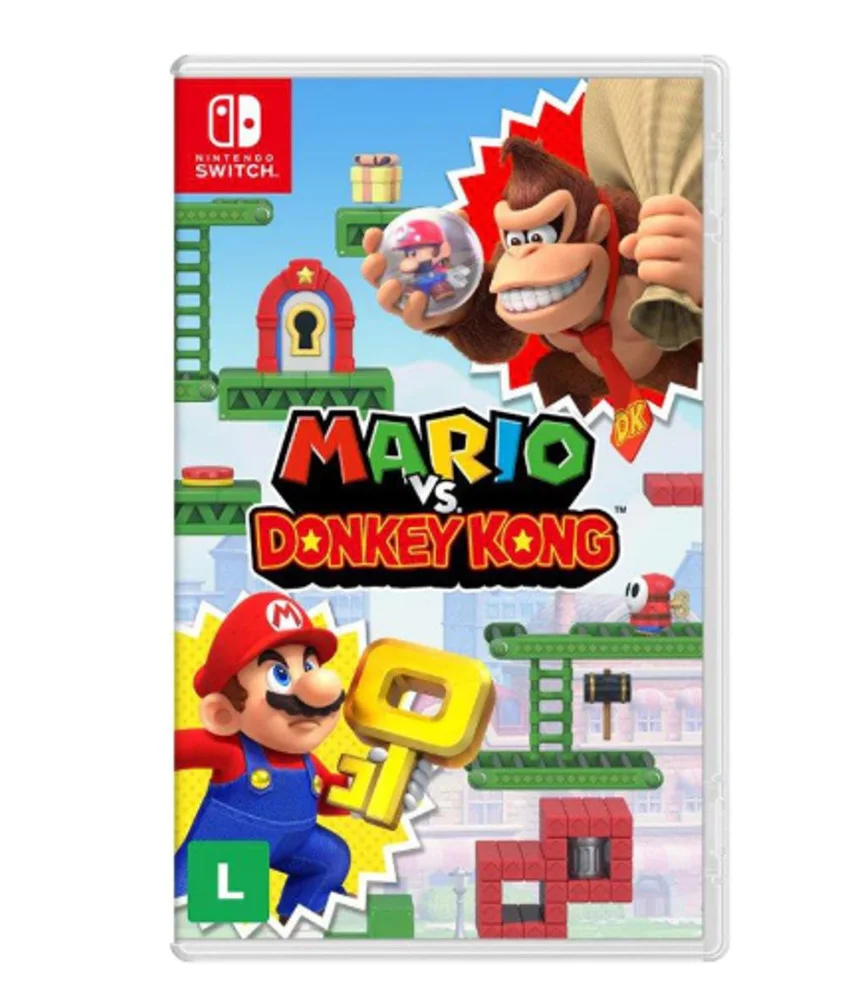 Jogo Mario Vs. Donkey Kong Nintendo Switch Jogo Mario Vs. Donkey Kong Nintendo Switch