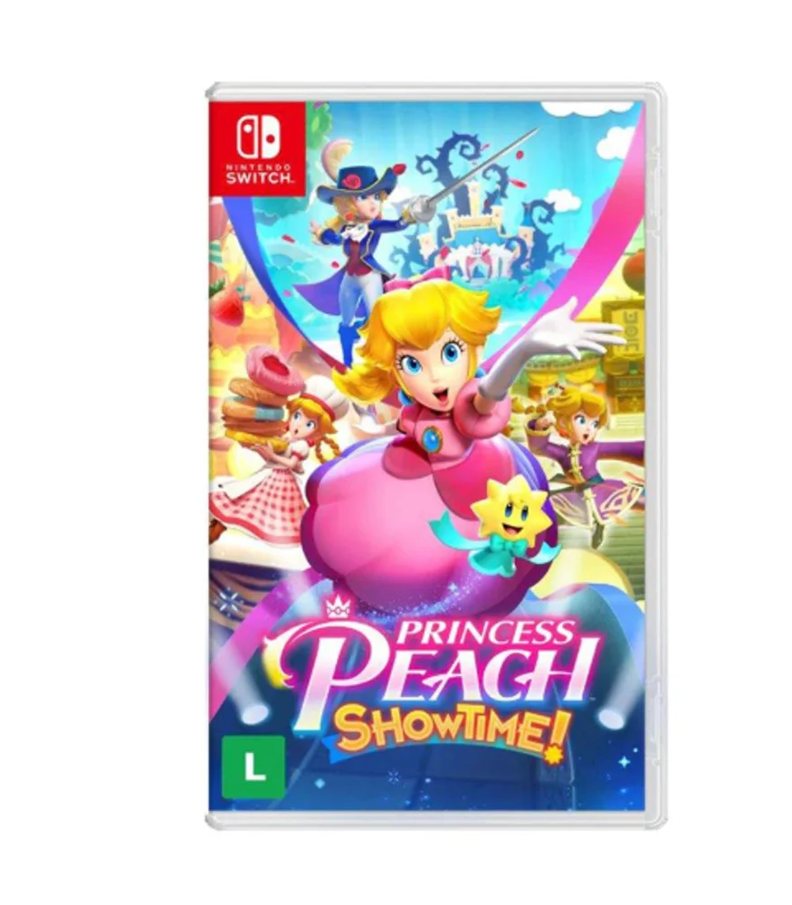 Jogo Princess Peach Showtime Nintendo Switch Jogo Princess Peach Showtime Nintendo Switch